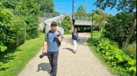 Out for a walk in Odense with other conference attendees